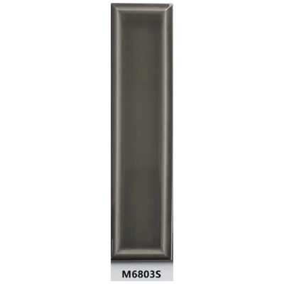 [M6803S] Gạch thẻ lõm mặt xám bóng KT 68x280mm M6803S